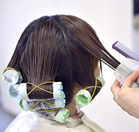 ピュアーネのパーマ